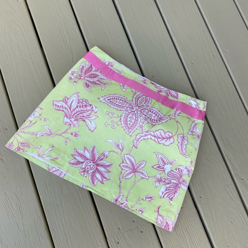 🌴 Molly B. - Lady light green pink/white skirt 12 - Picture 2 of 8